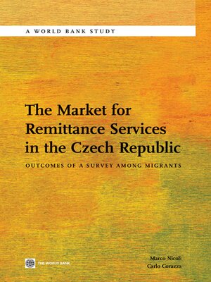 cover image of The Market for Remittance Services in the Czech Republic
